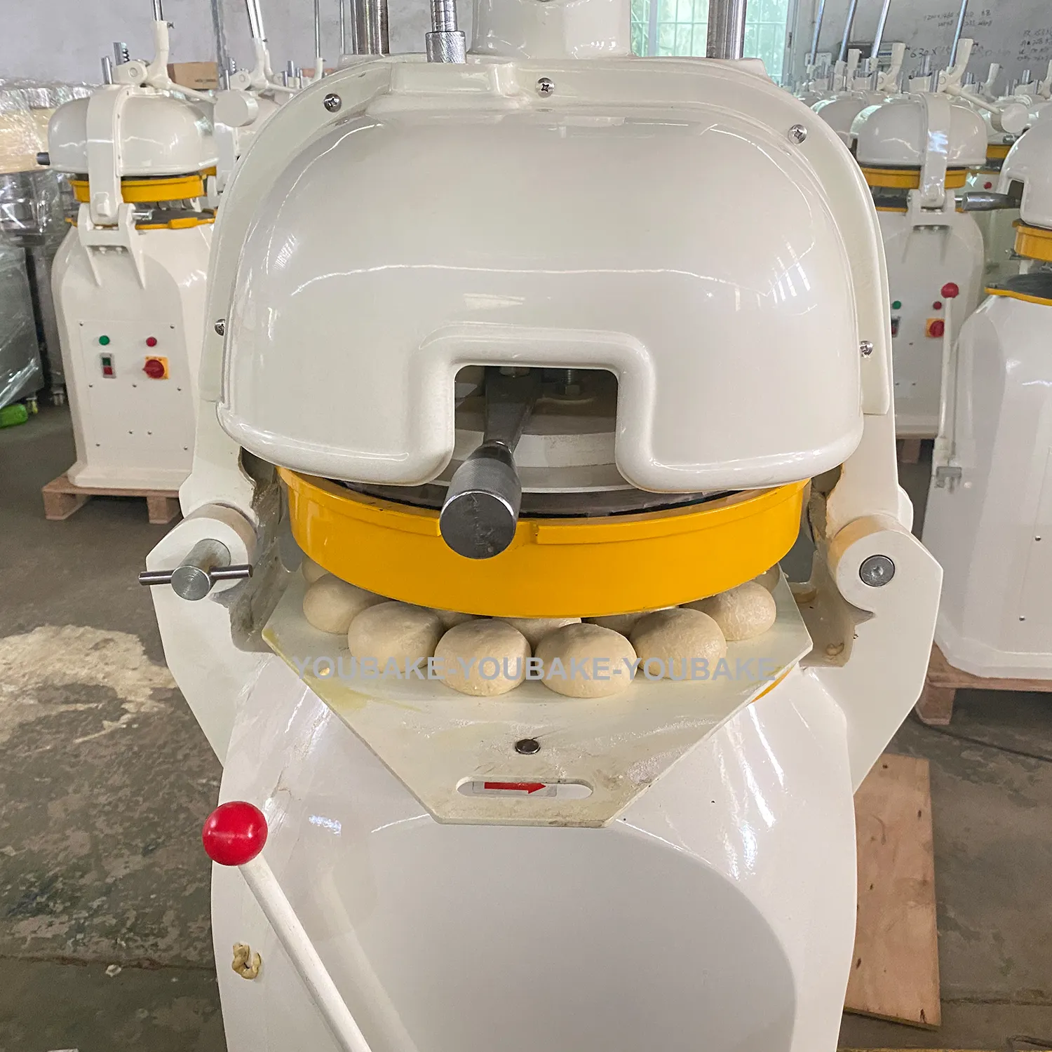 High Capacity Small Size Dough Divider Rounder For Sale Dough Divider Rounder Dough Ball Cutting Rolling Bakery Equipment