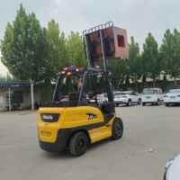 Chariot élévateur électrique compact de qualité supérieure, 1 tonne, 2 tonnes, 3 tonnes, batterie au lithium, performance fiable, hauteur de levage 3m-7m, prix des chariots élévateurs