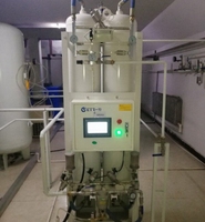 Centrale d'oxygène PSA médicale et industrielle haute pureté 93% avec contrôle PLC, moteur et boîte de vitesses, pour usage hospitalier, support de remplissage d'O2