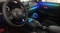 Für Honda ZRV /HR-V 2022-2024 Glefon 64 Farben App-Steuerung 12V 3-5W Auto-Innenraum-Ambientebeleuchtungs-Set Plug-and-Play Atmosphärenlampe