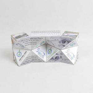 Chất lượng cao tùy chỉnh in ấn công ty Logo hoặc phong cảnh mô hình quảng cáo hoặc kinh doanh Quà Tặng gấp Magic Cube - Product Image 5