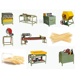 Small Wood toothpick bamboo tooth pick stick machine manual