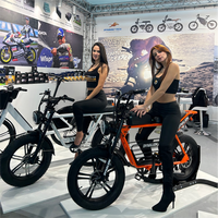 Nouveau Design Vélo Électrique de Montagne Rétro à Pneus Larges en Alliage d'Aluminium 48V à Prix Abordable