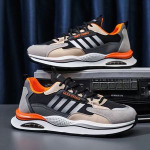ضوء ايت الرجال رياضية مريحة شقة الوحيد الرياضة تنفس شبكة احذية الجري - Product Image 3