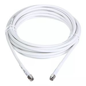 Высококачественный мини 3D-FB коаксиальный кабель 50 Ом белый ПВХ RG11 SMA разъем RF кабель связи 5 м 10 м 20 м в наличии - Product Image 1