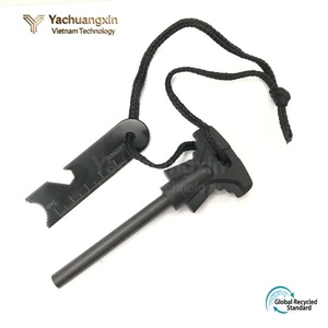 Take firearms for survival, butterfly shaped wide handle, wild survival, flint, large butterfly shaped wide handle, and fire <b>rod</b> - Product Image 4