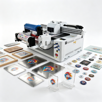 Impresora UV DTF 6090 XP600 de Cama Plana y Rollo a Rollo para Películas AB, Etiquetas de Cristal y Carcasas de Teléfono