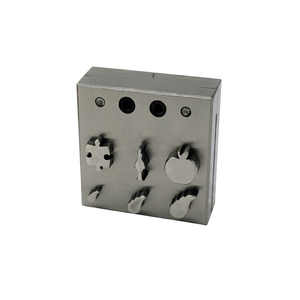 SUNTOOLS/STIPL Juego de 6 moldes cortadores de disco de corazón gigantes de acero inoxidable de forma irregular para fundición de joyas, herramientas de bricolaje - Product Image 1