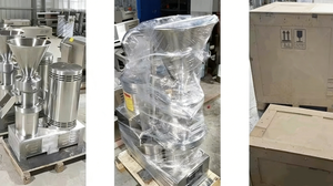 Colloid Mill 15kw Cheap Mango Make Home Use Industry Heavy Duty Peanut Butter Tahini Press Machine - Product Image 4