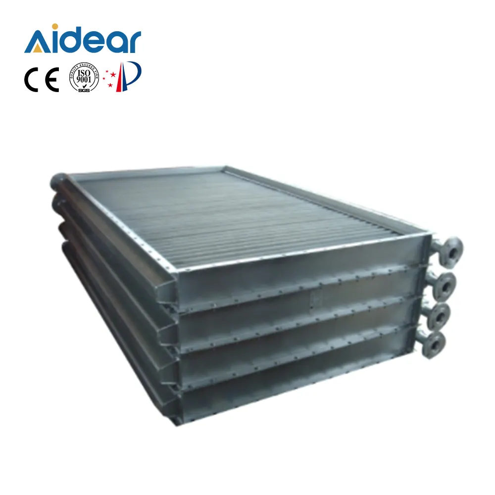 Aidear Custom-made Steel Heat Radiator Machine Steam Fan Fin Air Cooler Radiator for Central air conditioning