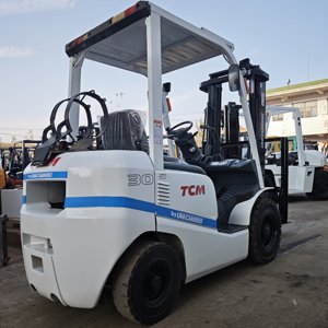 รถยก LPG คุณภาพสูง TCM FG30 พร้อมมอเตอร์ปั๊มเกียร์บ็อกซ์สำหรับใช้งานกลางแจ้งในคลังสินค้า รับน้ำหนักได้ 3000 กก. - Product Image 4