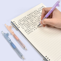 Stylo gel LPS ODM & OEM R-801 0,5 mm Stylo marque-page Clip rétractable Stylo à encre gel noire