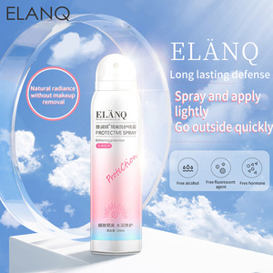 ELANQ <span class=keywords><strong>Crème</strong></span> <span class=keywords><strong>solaire</strong></span> hydratante et éclaircissante, spray <span class=keywords><strong>solaire</strong></span> UV, protection estivale, base cosmétique, primer, réparation de la peau, isolation - Product Image 3