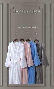 Blanc pur style de mode coton <span class=keywords><strong>éponge</strong></span>/<span class=keywords><strong>éponge</strong></span> femmes/dame <span class=keywords><strong>peignoir</strong></span> - Product Image 4