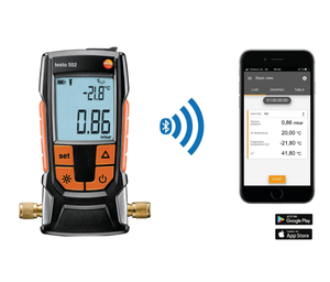 Testo 552 - Digital Vacuum / Micron Gauge with - Product Image 2