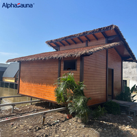 Kit de maison préfabriquée en bois de style traditionnel, petite maison de jardin pour abri de voiture, fabriquée à partir de matériaux de haute qualité