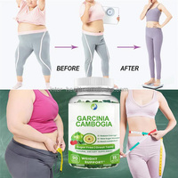 Ausreson OEM Extrait de Garcinia Cambogia Gommes Minceur Suppléments Herbales Gestion du Poids Brûleur de Graisse Gommes Garcinia Cambogia