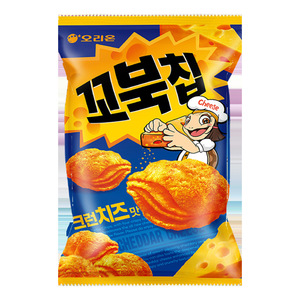 חטיפים מיובאים קוריאה 0r0n langeligelang מרק תירס טעם צב פריך חטיפים אקזוטיים - Product Image 6