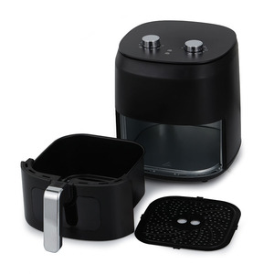 หม้อทอดอากาศ 6L เตาอบทอดไฟฟ้าร้อนหม้อหุงข้าวไร้น้ํามันพร้อมจอ LCD หม้อทอดไม่ติด CE ได้รับการรับรอง 1500W - Product Image 3