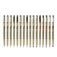 Meilleure Vente Professionnelle Ensemble de 12 Stylos Feutres Fine Line Noirs pour Croquis, Anime, Écriture – Cadeau Idéal pour Artistes