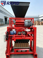 Idées de petites entreprises à vendre : Machine semi-automatique QT4-35/QT40-1 pour la fabrication de blocs de béton, de briques et de parpaings emboîtables
