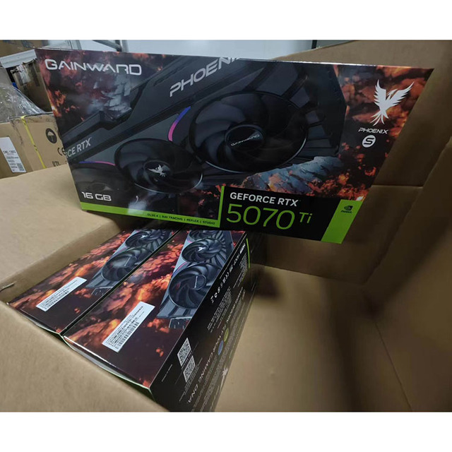 Original New GeForce RTX 5070 Ti Phoenix 16GB GDDR7 Graphics Card Triple Fan DP 2.1  2.1 300W Gaming Video Card