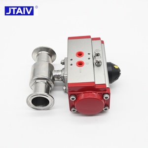 JTAIV OEM - Válvula de Bola Sanitaria Neumática Personalizable de Acero Inoxidable de Grado Alimenticio con Sellado de PTFE para Agua, Aceite y Gas, de Instalación Rápida - Product Image 4