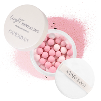 Poudre fixatrice de maquillage en boules cinq couleurs, illuminateur et contouring nacré Handaiyan, contrôle du sébum, longue tenue, vente en gros