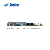 Motherboard N100 N97 N95 Tanpa Kipas DDR4 HD2.0 Dual LAN 8x USB 6x COM 12V Slot SIM Kartu Grafis Terintegrasi RAM CPU