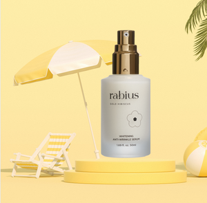 Sérum éclaircissant anti-rides Rabius Gold Hibiscus, double fonction, soin du visage coréen, fabriqué en Corée - Product Image 1