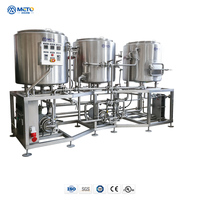 Système de brassage de bière artisanal METO Best Craft 50/100L avec moteur, pompe à pression et chauffage électrique