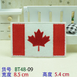 Custom Country Flag Patch Chile USA Canada <strong>UK</strong> France Iron on Embroidery Badge for Hat and <strong>Clothes</strong> - Product Image 5