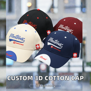 Gorra de Béisbol Deportiva de Estilo Urbano, Personalizada de Fábrica, de Alta Calidad, Bordada en 3D, Forrada de Satén, 100% Algodón - Product Image 2