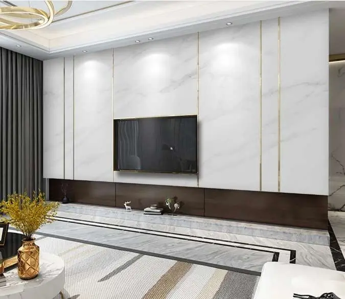 carbon rock board manufacturer Interior Decorative Solid marble Sandwich Wall Board carbon rock plate walls sintered stone