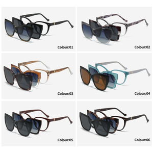 Lunettes de soleil de sport pour hommes de marque, design classique, tendance, luxe, monture intégrale carrée, protection UV, polarisées haute définition, légères - Product Image 6
