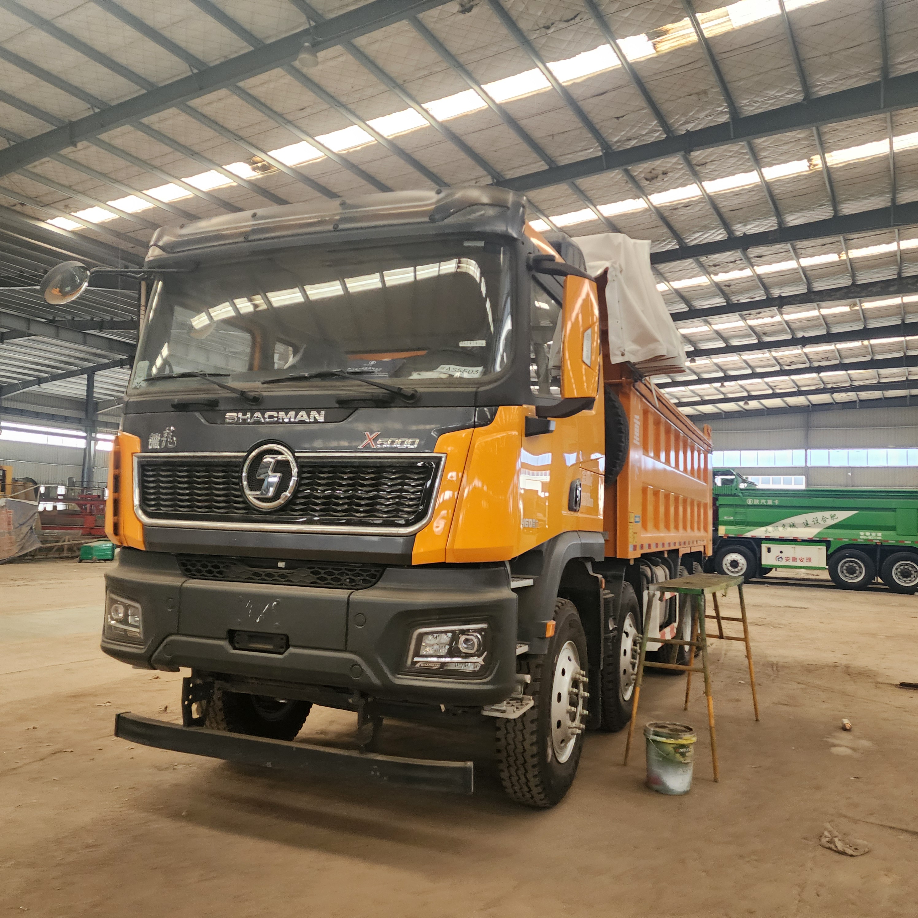 New Design Shacman X5000 Dump Truck 460HP Chinese Mining Dump Truck Tippers With 12 Wheels