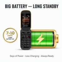 Teléfono Móvil para Personas Mayores en Oferta, Teléfono con Función de Doble SIM 2G GSM, Plegable, con Cámara