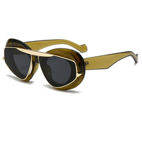 Twooo 9401 Trendy UV400 Designer Cat Eye Y2K 2024 Lunettes de soleil pour femmes