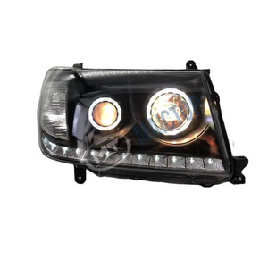 Faros delanteros compatibles con los modelos Toyota Land Cruiser LC100F 2006-2007, faros delanteros modificados FJ100. - Product Image 4