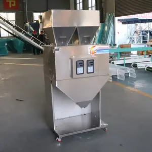 LongHai halbautomatische Nussbohnen-Samen-Abfüllmaschine Haustierfutter Reis-Zuckererfüllmaschine für 1kg 5kg