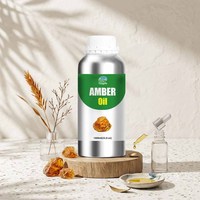 Huile essentielle d'ambre pure à 100% pressée à froid avec un parfum doux et frais
