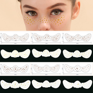Freckle Tattoo Stickers Gold Foil Waterproof Transfer Stickers For Face Eye Women K9009 - Product Image 5
