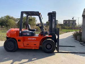 Meilleure vente Heli 50 5 tonnes chariot élévateur à roues moteur diesel excellent état prix raisonnable en stock chariot élévateur d'occasion à vendre - Product Image 3