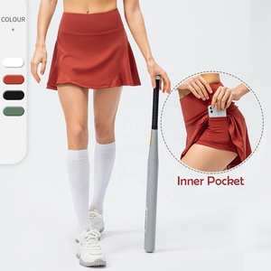 Großhandel Frauen Hosen rock | Hosen rock Bequeme Bewegung Tennis kleid Sportswear Trend ing Damen bekleidung 2 in 1 Tennis röcke - Product Image 1