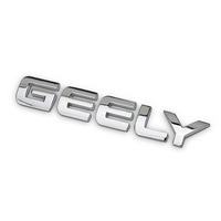 Emblème en plastique ABS chromé 3D personnalisé Autocollants d'emballage automatique Emblèmes de voiture de moto de camion Badges