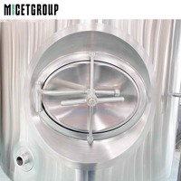 Fermenteur de brassage en acier inoxydable 304 de 600 L pour la production de bière artisanale/la fermentation avec enveloppe de refroidissement et la production d'alcool