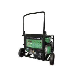 GRETECH JL800162 8kw 8000w 220v 110v 휴대용 전기/손 시작 7kw 800 와트 8900 가솔린 발전기