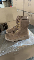 ZYF, prix d'usine, bottes de combat couleur kaki sans marques pour la vente au détail, semelle extérieure en PU+caoutchouc anti-choc, bottes de combat Belleville HSM056