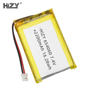 공장 도매 654060 7.4V 2200mAh 폴리머 배터리 - Product Image 1