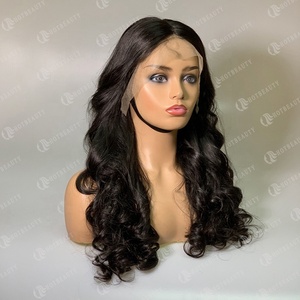 Peluca de cabello humano sin procesar, peluca de cabello Funmi con rizo de <span class=keywords><strong>huevo</strong></span> de 12a, doble estiramiento, venta al por mayor - Product Image 4